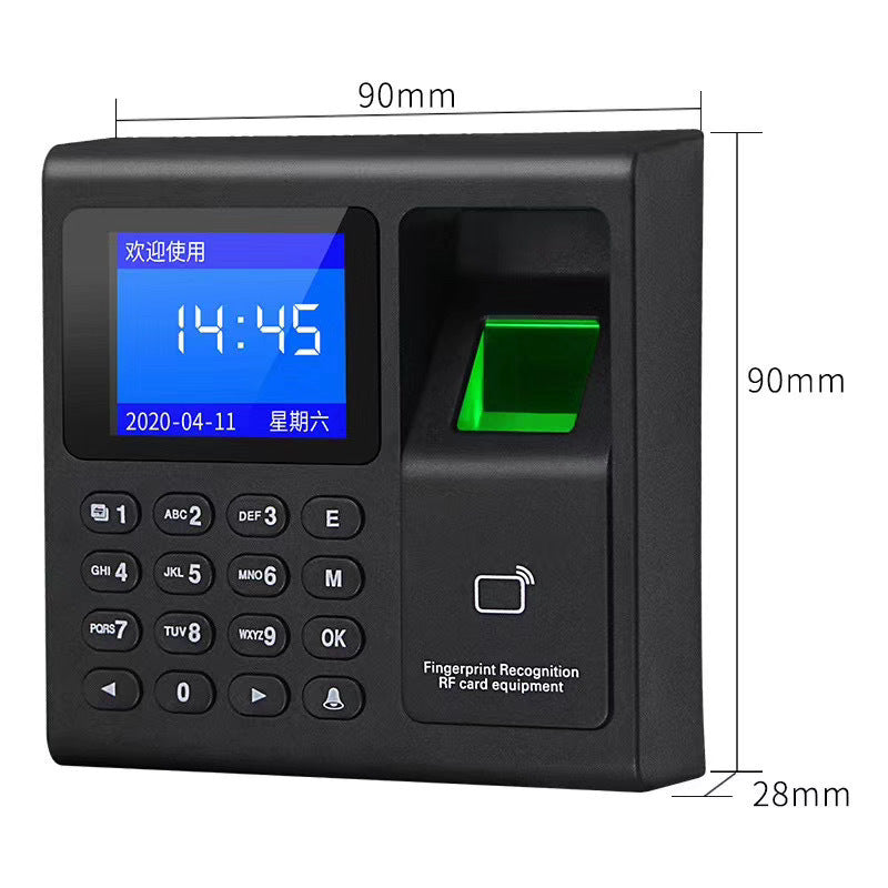 Foreign trade explosion model with screen fingerprint password key swipe card RFID Keypad Access Control
