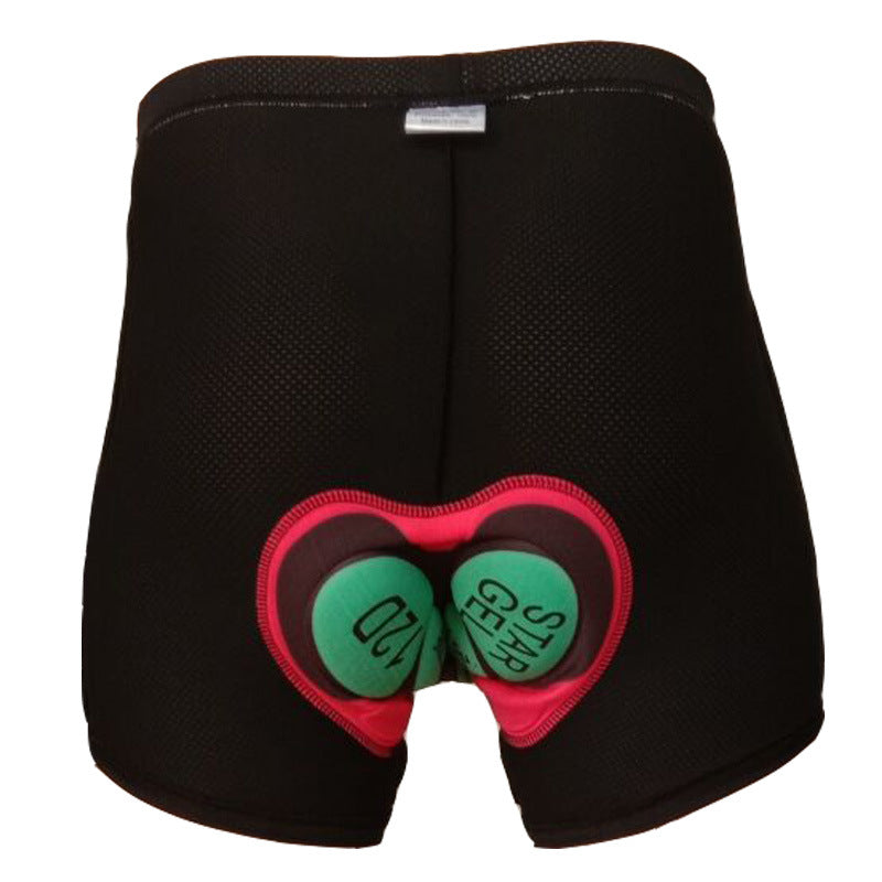Amazon Men's and Women's New Cycling Underwear Printed Silicone Cycling Shorts Support Custom Cycling Wear Underwear