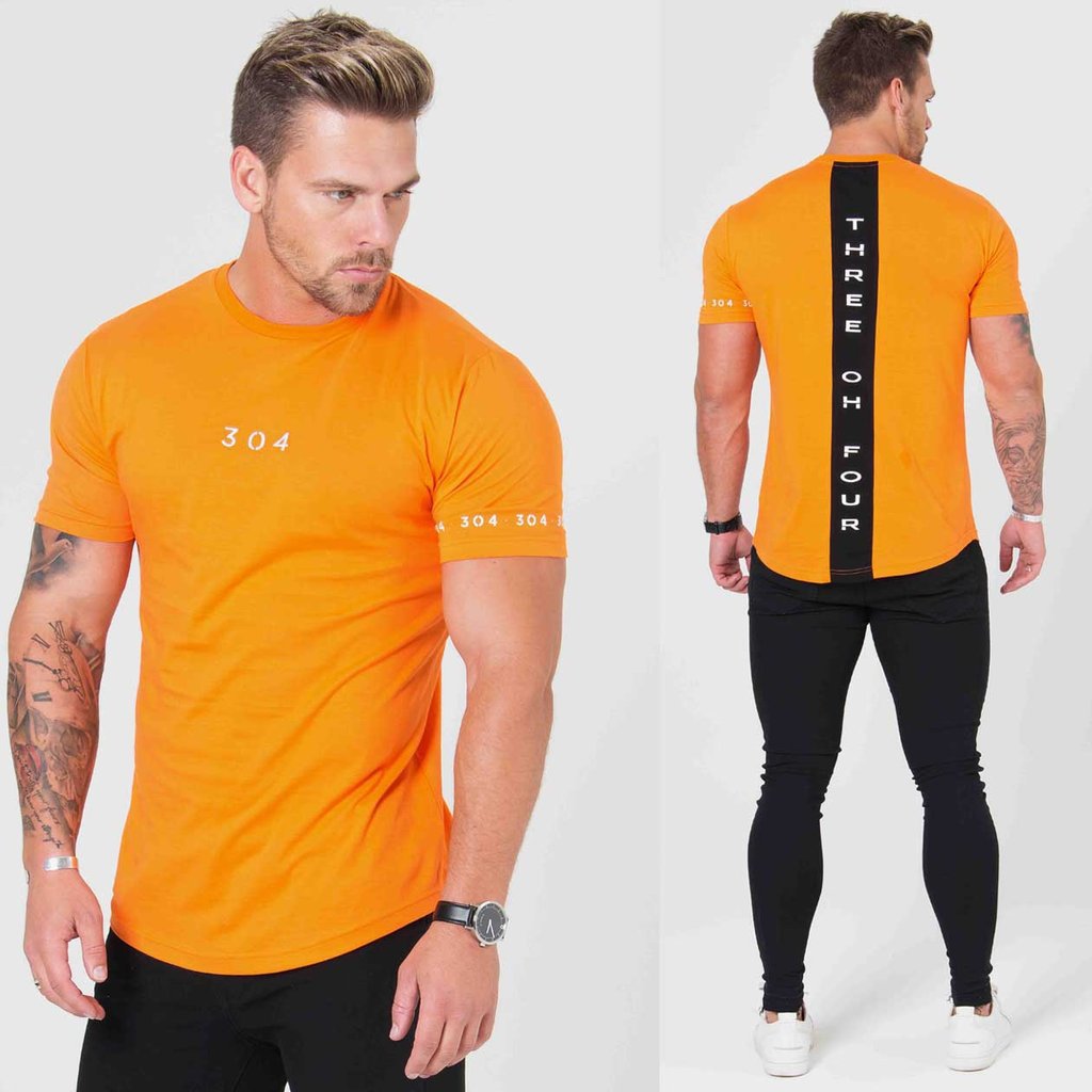 Muscle Fitness Brothers Summer New Cotton Sports Leisure T-shirt Running Exercise Round Neck Short Sleeve One Piece Delivery