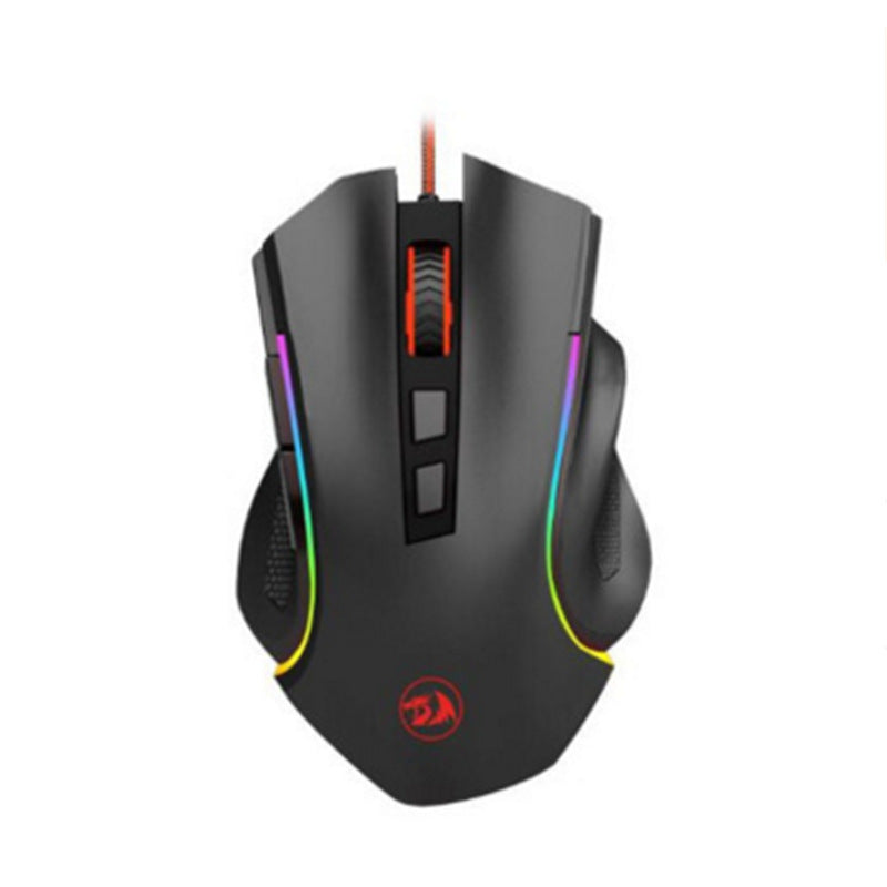Factory direct sale Redragon Red Dragon M607 Wired gaming luminous mouse LOL CF competitive gaming mouse