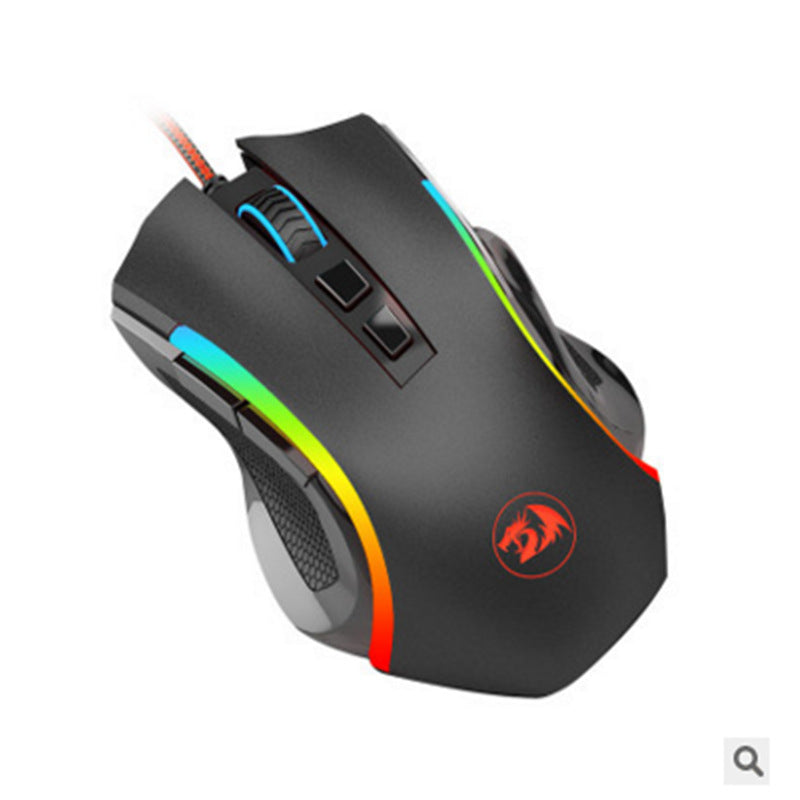 Factory direct sale Redragon Red Dragon M607 Wired gaming luminous mouse LOL CF competitive gaming mouse