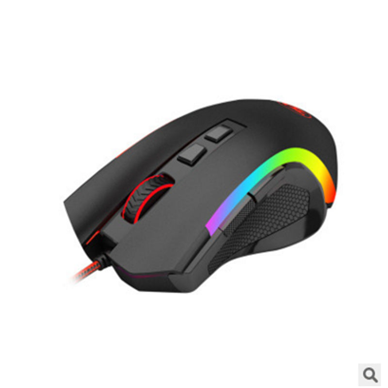 Factory direct sale Redragon Red Dragon M607 Wired gaming luminous mouse LOL CF competitive gaming mouse