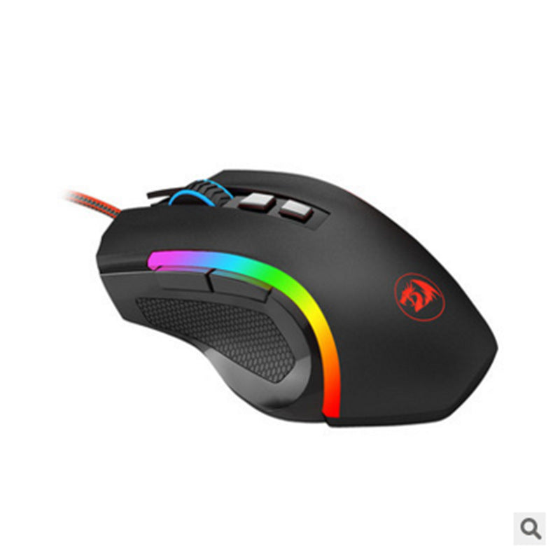 Factory direct sale Redragon Red Dragon M607 Wired gaming luminous mouse LOL CF competitive gaming mouse
