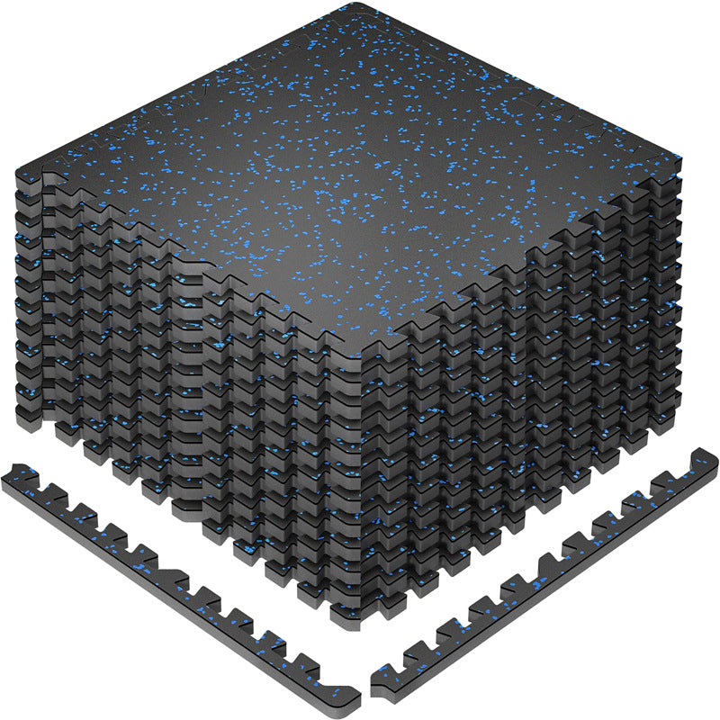 Custom-Made, Ships in 3-5 Days 10pcs Gym rubber floor mat, starry sky shock-absorbing mat, sports soundproofing floor mat