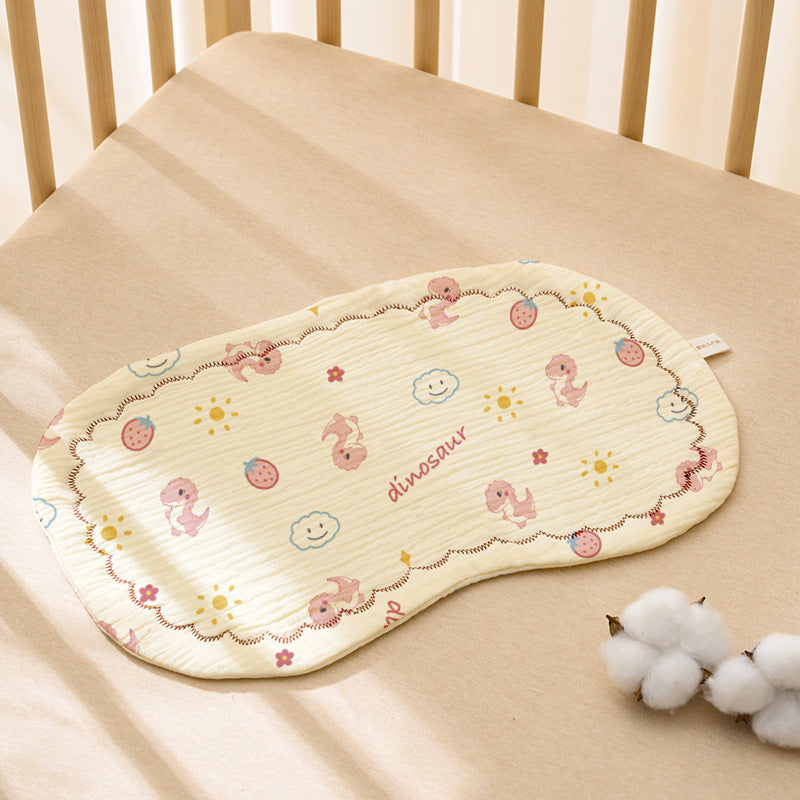 Baby pillow (0-6 months), pure cotton baby pillow, newborn baby pillow, small pillowcase/pillow cover.