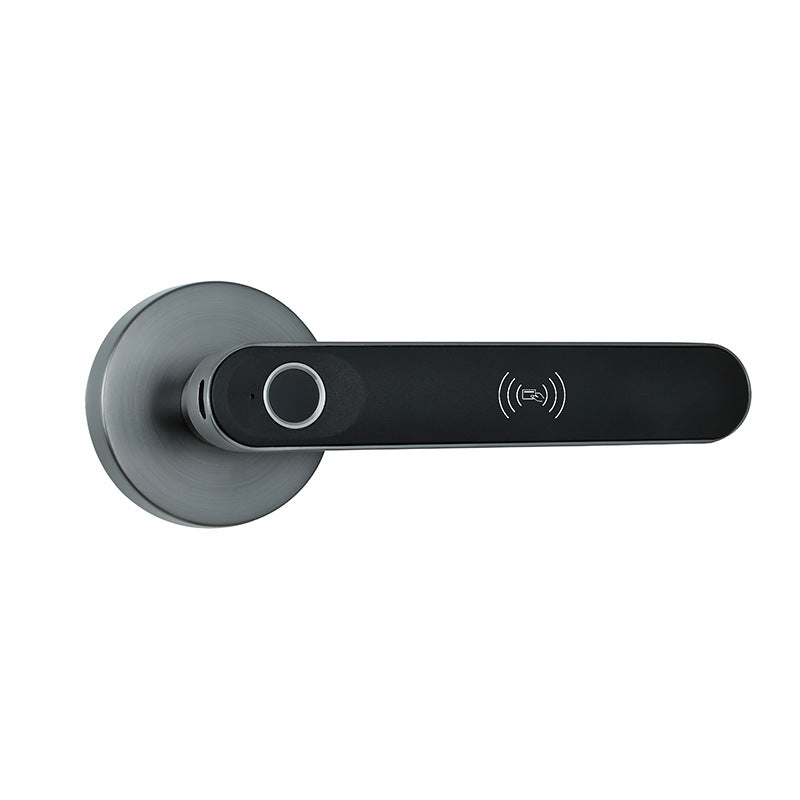 Cross-border bedroom fingerprint lock integrated single handle supports Tuya Bluetooth Tongtong door smart electronic lock