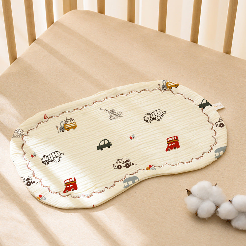 Baby pillow (0-6 months), pure cotton baby pillow, newborn baby pillow, small pillowcase/pillow cover.