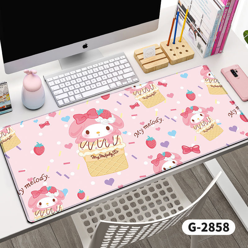 Long Coulomi Mouse Pad Wholesale Office Game Desk Pad Prevent Mouse Hand Keyboard Pad Good Luck Desk Pad