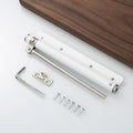 Hotel door stainless steel simple door closer Household light mute buffer adjustable automatic wooden door closer