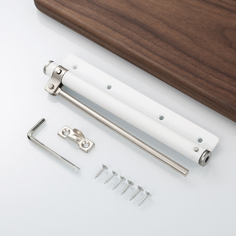 Hotel door stainless steel simple door closer Household light mute buffer adjustable automatic wooden door closer