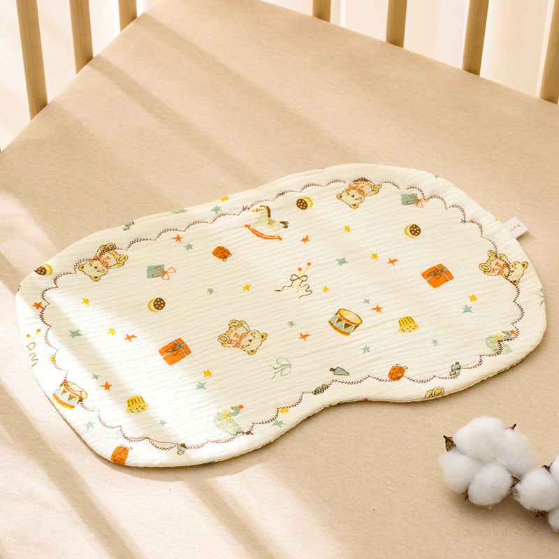 Baby pillow (0-6 months), pure cotton baby pillow, newborn baby pillow, small pillowcase/pillow cover.