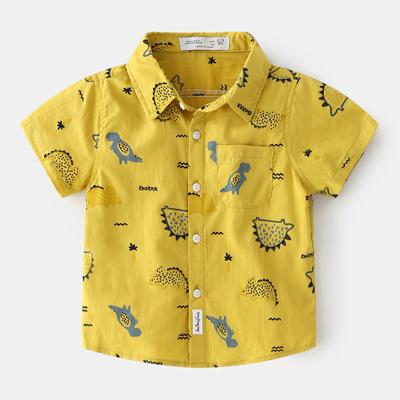 21 years new summer summer cartoon shirt ns trendy short-sleeved shirt wholesale one drop shipping