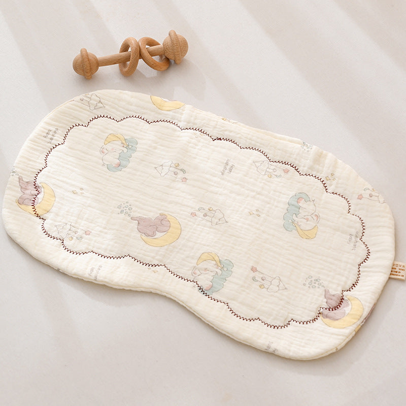 Baby pillow (0-6 months), pure cotton baby pillow, newborn baby pillow, small pillowcase/pillow cover.