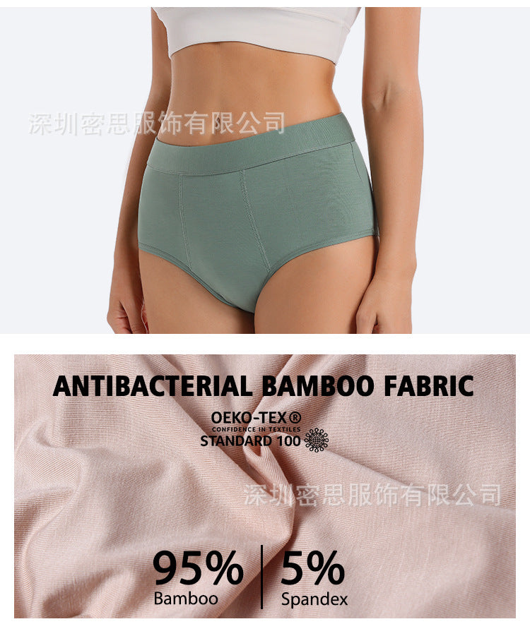 Foreign trade briefs wholesale high-waist breathable underwear menstrual period leak-proof menstrual period underwear menstrual period underwear