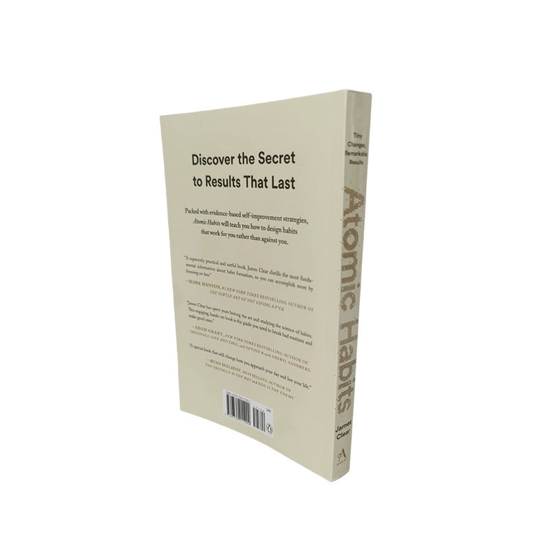 Ready stock Atomic Habits Establish good habits English original version Atomic Habits