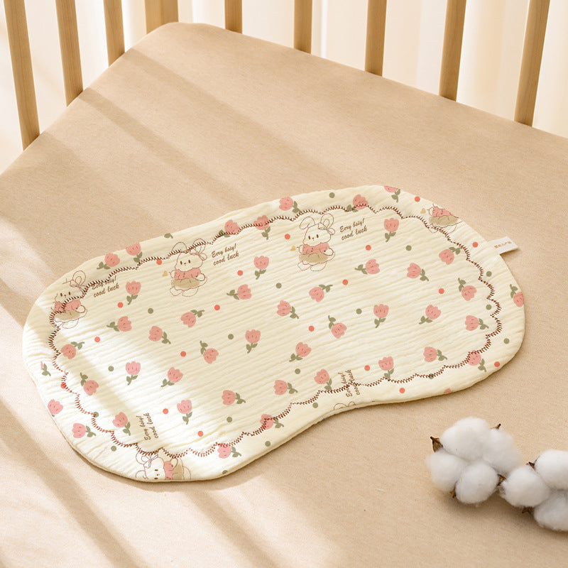 Baby pillow (0-6 months), pure cotton baby pillow, newborn baby pillow, small pillowcase/pillow cover.
