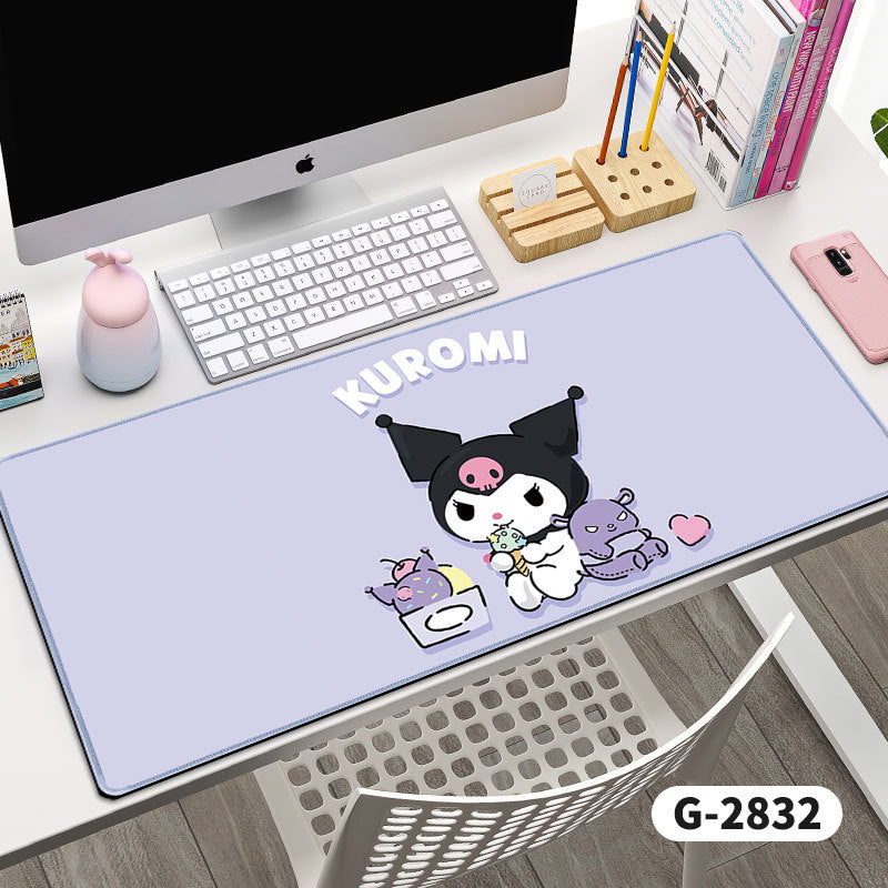 Long Coulomi Mouse Pad Wholesale Office Game Desk Pad Prevent Mouse Hand Keyboard Pad Good Luck Desk Pad