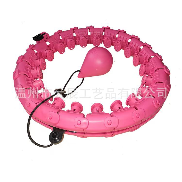 The source manufacturer's smart hula hoop Amazon's explosive model will not fall off the hula hoop detachable and adjustable hulahoop