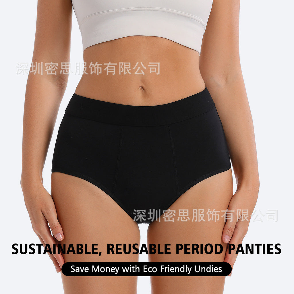 Foreign trade briefs wholesale high-waist breathable underwear menstrual period leak-proof menstrual period underwear menstrual period underwear