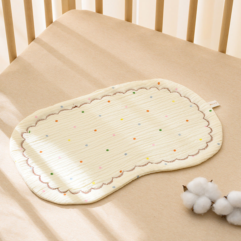 Baby pillow (0-6 months), pure cotton baby pillow, newborn baby pillow, small pillowcase/pillow cover.