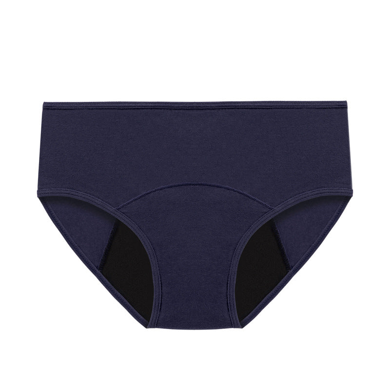 Cross-border plus-size women's underwear physiological pants heavy menstrual flow postpartum underwear C-section recovery low-waist underwear
