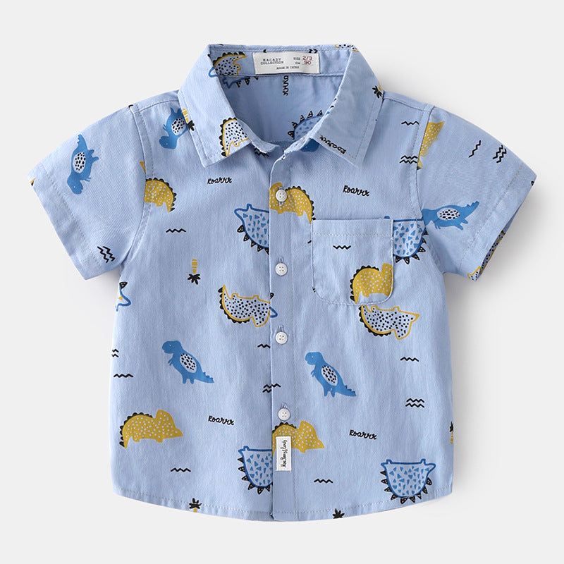 21 years new summer summer cartoon shirt ns trendy short-sleeved shirt wholesale one drop shipping