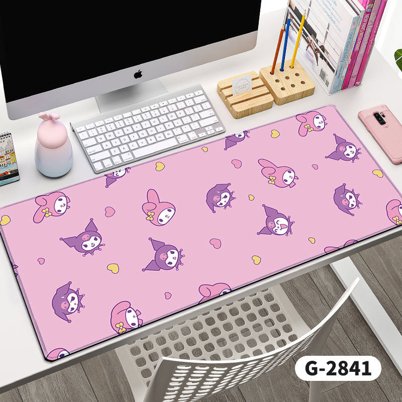 Long Coulomi Mouse Pad Wholesale Office Game Desk Pad Prevent Mouse Hand Keyboard Pad Good Luck Desk Pad
