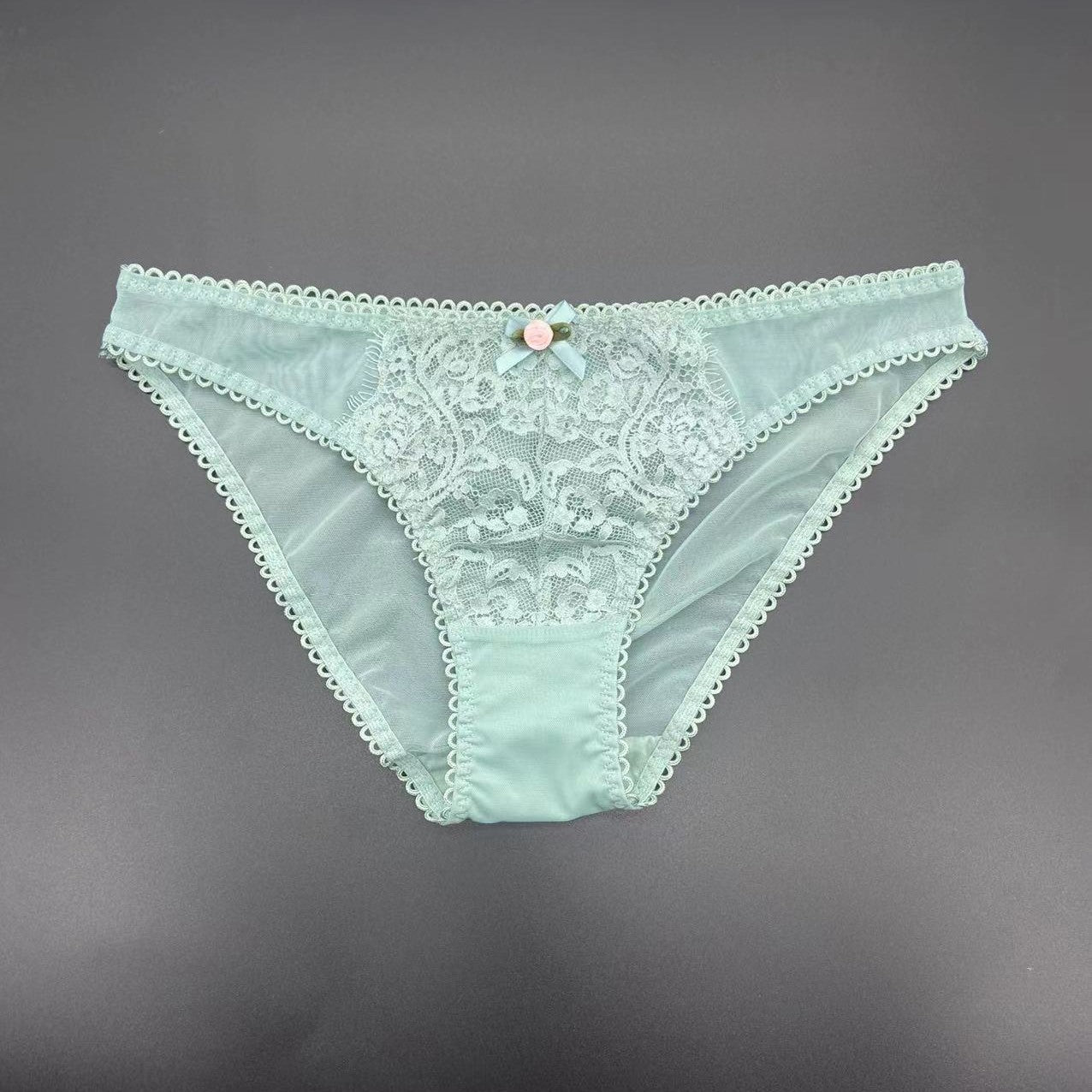 [Fishbone Underwear] French underwear, mesh, unpadded, large breasts, breathable bra, can be worn outside the body shaper