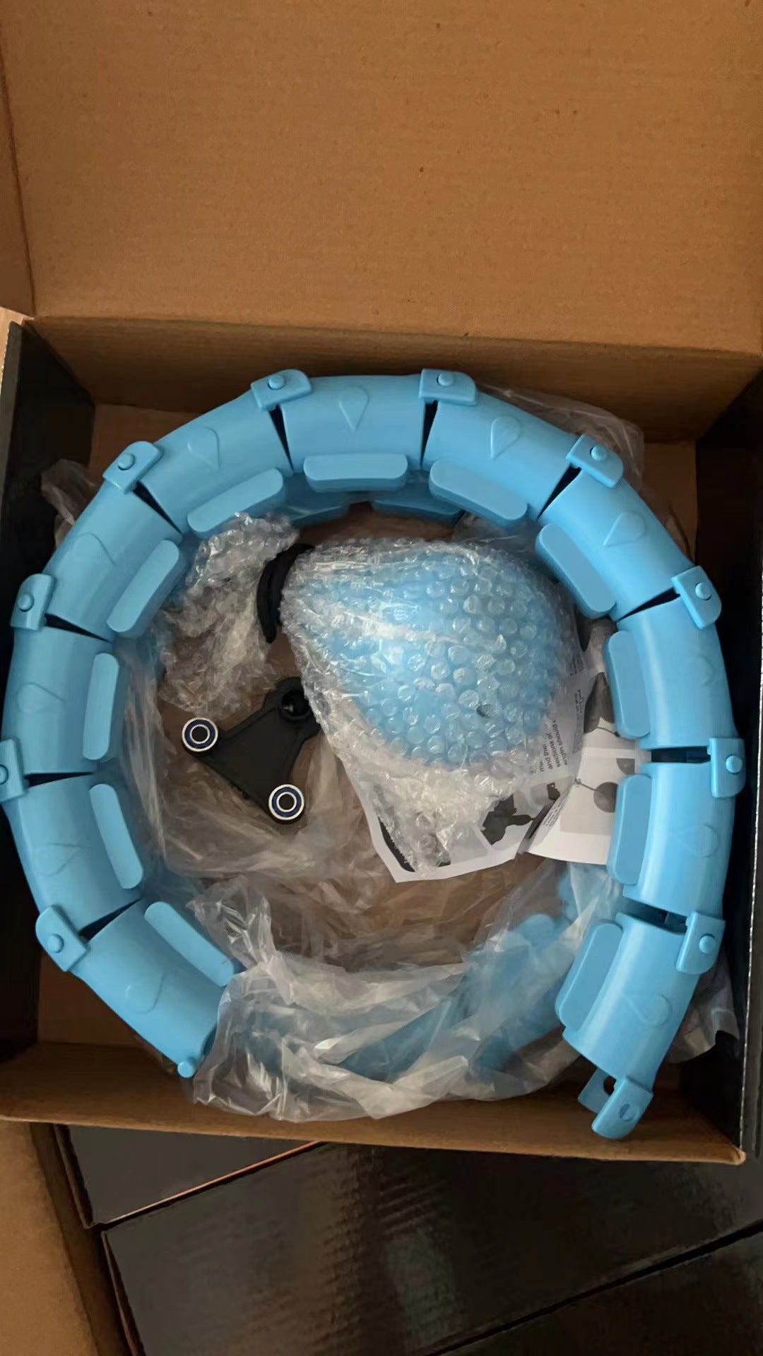 The source manufacturer's smart hula hoop Amazon's explosive model will not fall off the hula hoop detachable and adjustable hulahoop