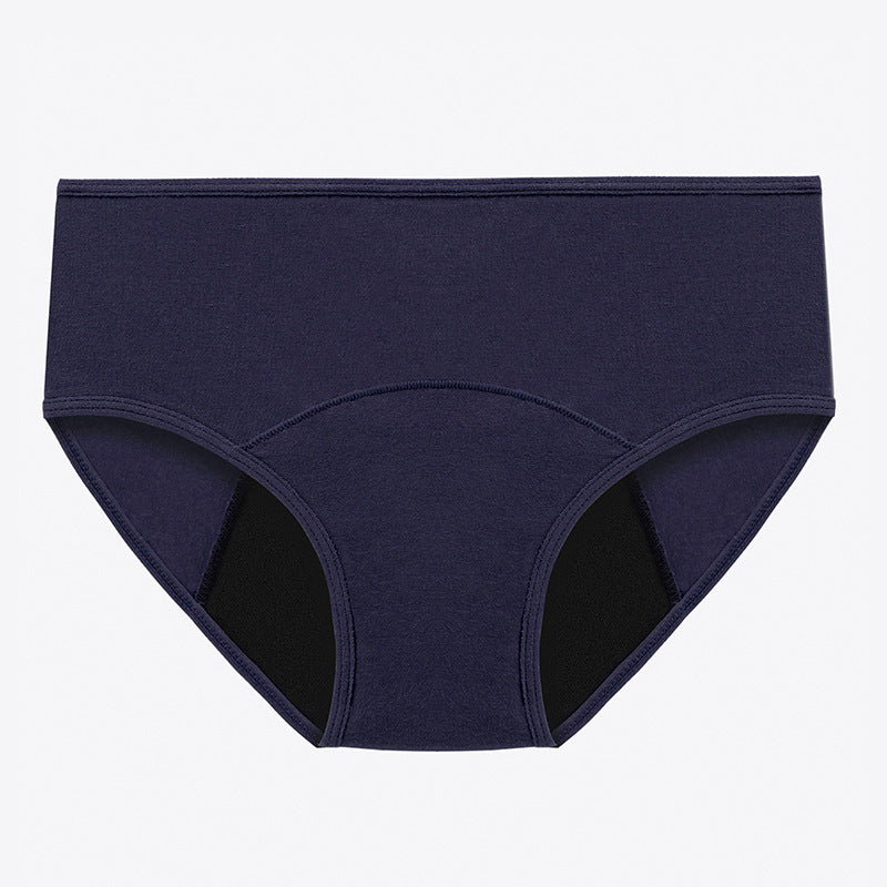 Cross-border plus-size women's underwear physiological pants heavy menstrual flow postpartum underwear C-section recovery low-waist underwear