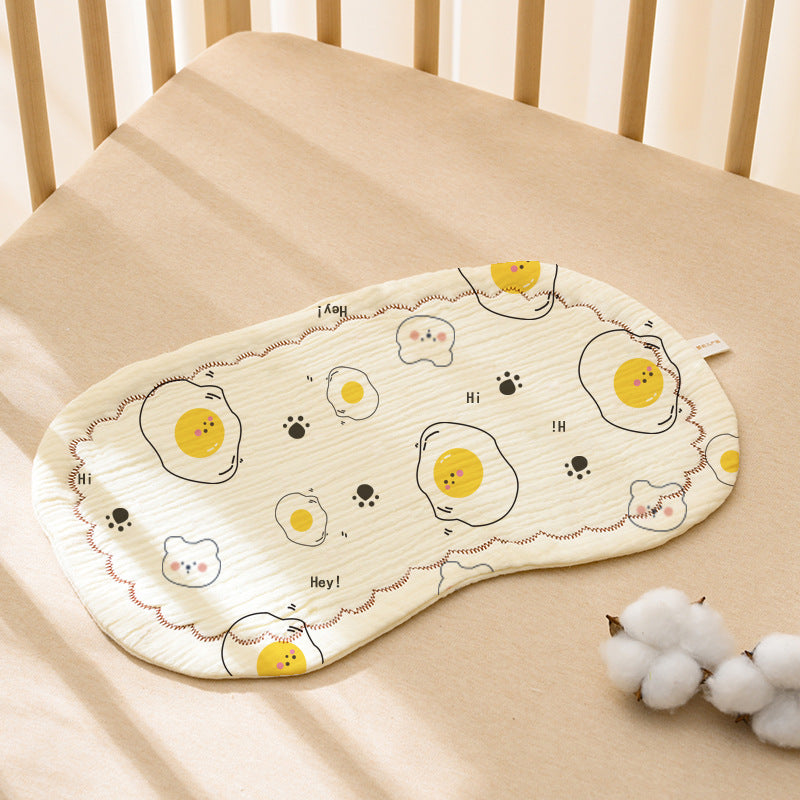 Baby pillow (0-6 months), pure cotton baby pillow, newborn baby pillow, small pillowcase/pillow cover.