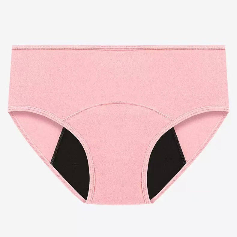 Cross-border plus-size women's underwear physiological pants heavy menstrual flow postpartum underwear C-section recovery low-waist underwear