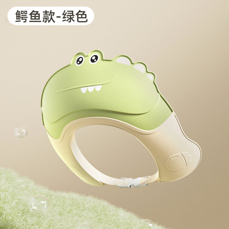 Children's shampoo cap baby waterproof shower cap newborn baby adjustable shampoo cap baby hair washing artifact