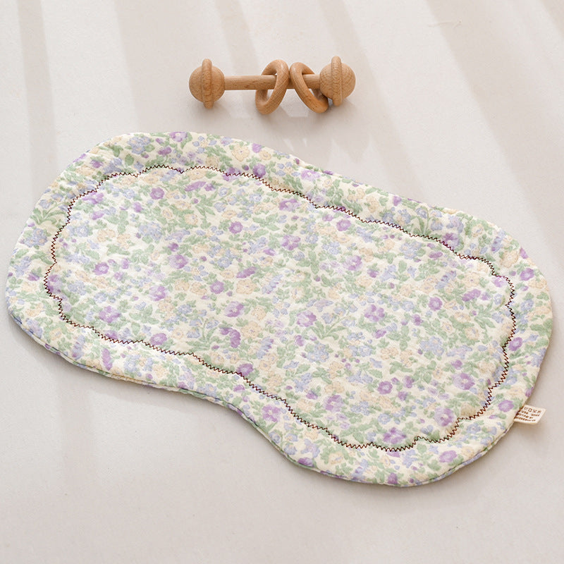 Baby pillow (0-6 months), pure cotton baby pillow, newborn baby pillow, small pillowcase/pillow cover.