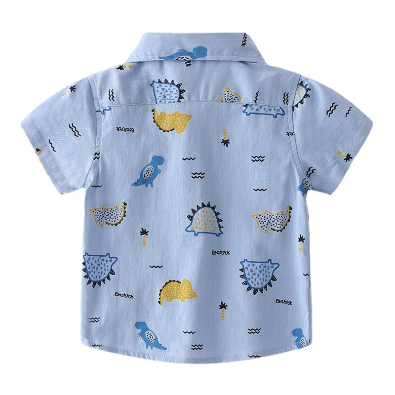 21 years new summer summer cartoon shirt ns trendy short-sleeved shirt wholesale one drop shipping