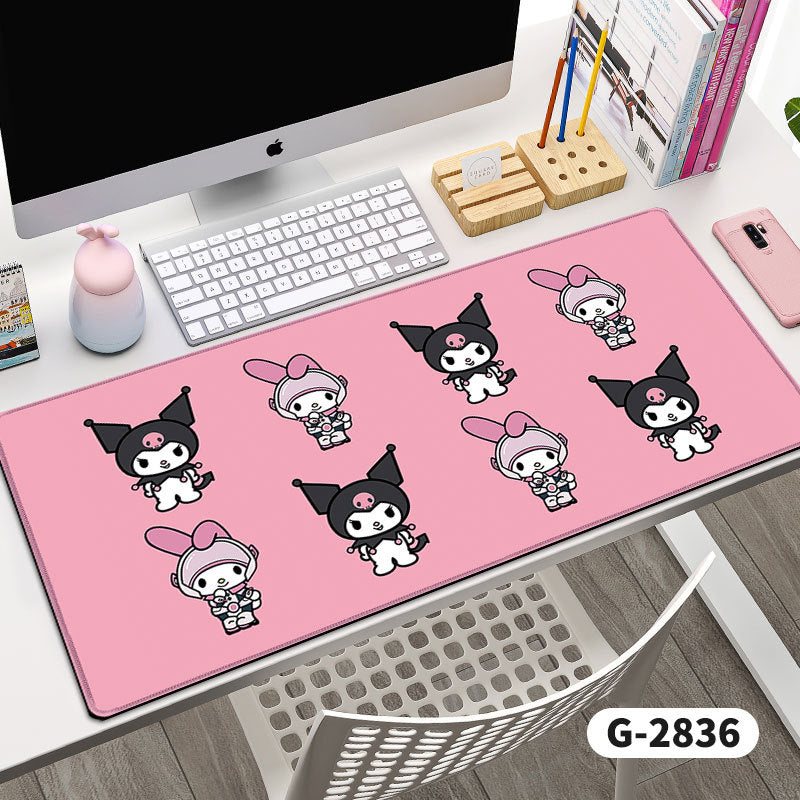 Long Coulomi Mouse Pad Wholesale Office Game Desk Pad Prevent Mouse Hand Keyboard Pad Good Luck Desk Pad