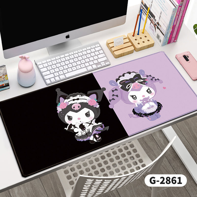 Long Coulomi Mouse Pad Wholesale Office Game Desk Pad Prevent Mouse Hand Keyboard Pad Good Luck Desk Pad