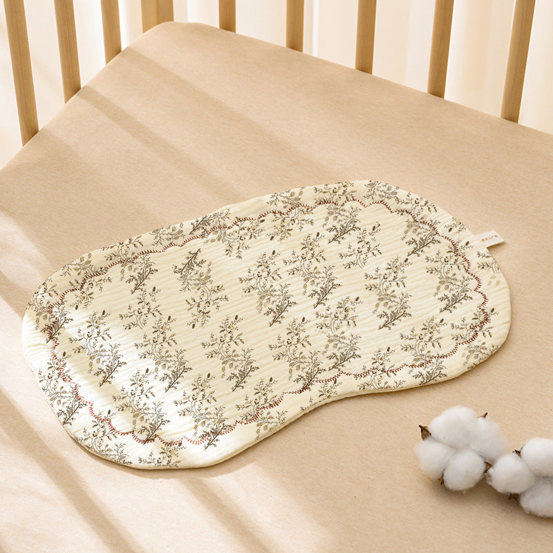 Baby pillow (0-6 months), pure cotton baby pillow, newborn baby pillow, small pillowcase/pillow cover.