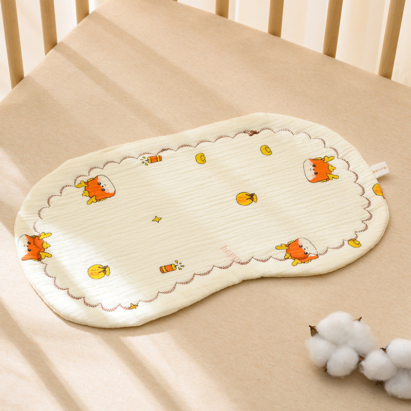 Baby pillow (0-6 months), pure cotton baby pillow, newborn baby pillow, small pillowcase/pillow cover.