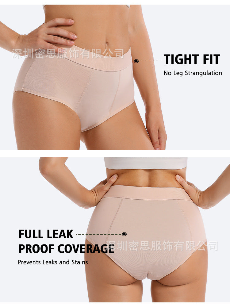Foreign trade briefs wholesale high-waist breathable underwear menstrual period leak-proof menstrual period underwear menstrual period underwear
