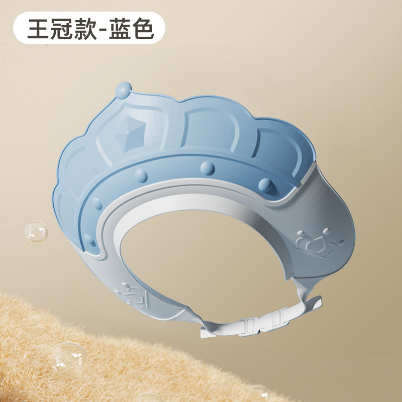 Children's shampoo cap baby waterproof shower cap newborn baby adjustable shampoo cap baby hair washing artifact