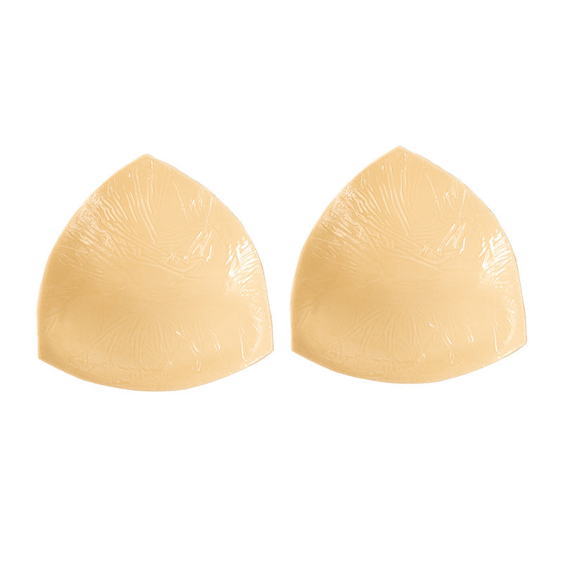 Cross-border self-adhesive double-sided brushed adhesive breast pad underwear women's small chest to show big gathered self-adhesive breast pad double-sided breast sticker wholesale