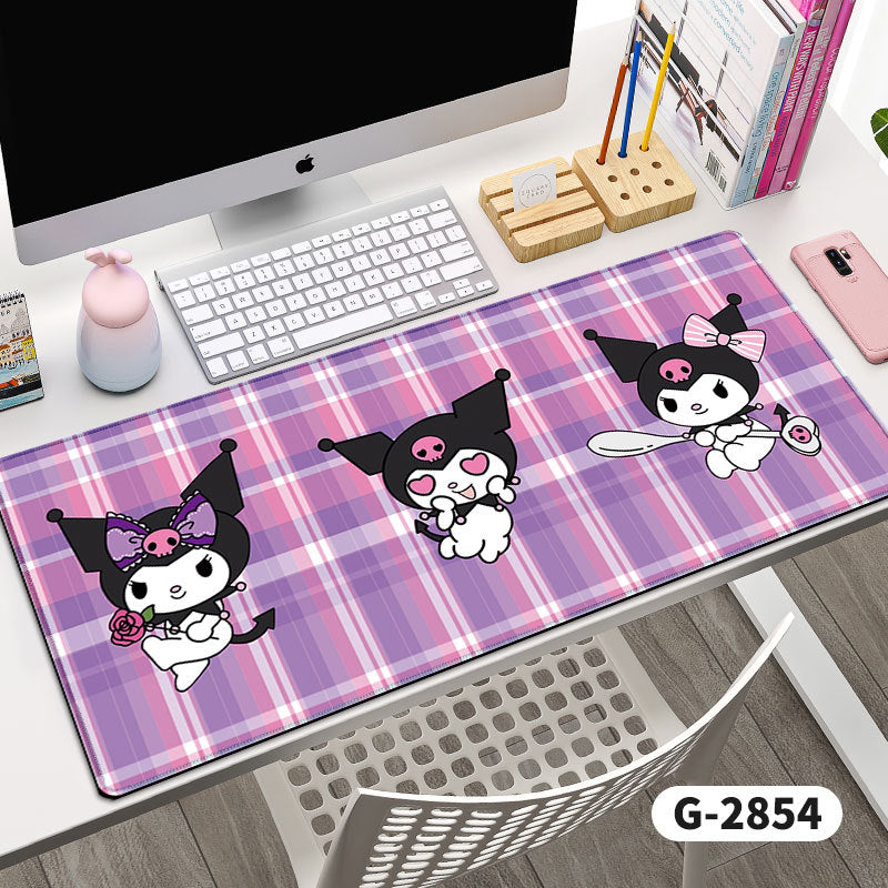 Long Coulomi Mouse Pad Wholesale Office Game Desk Pad Prevent Mouse Hand Keyboard Pad Good Luck Desk Pad