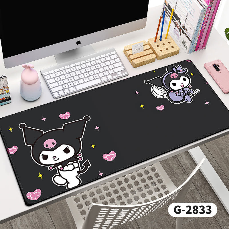 Long Coulomi Mouse Pad Wholesale Office Game Desk Pad Prevent Mouse Hand Keyboard Pad Good Luck Desk Pad