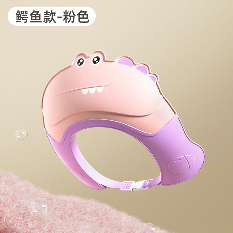 Children's shampoo cap baby waterproof shower cap newborn baby adjustable shampoo cap baby hair washing artifact