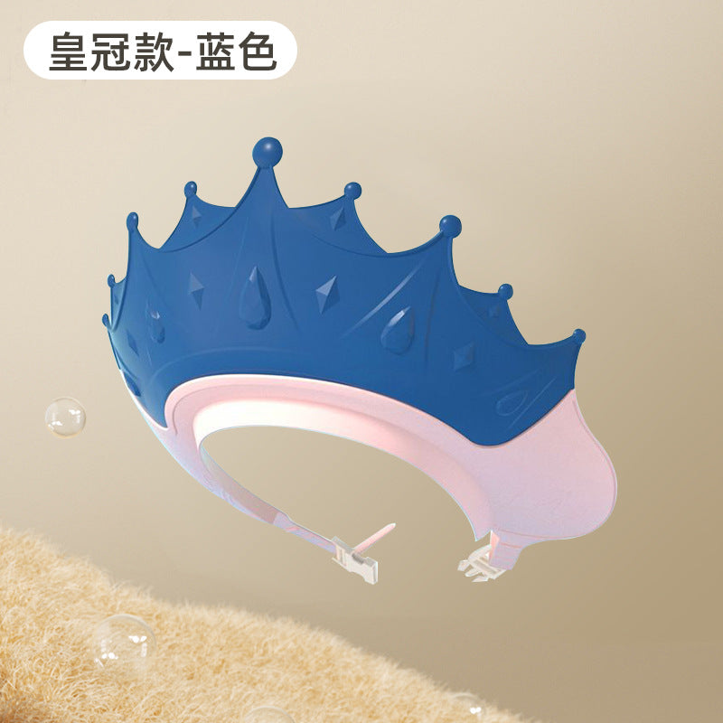 Children's shampoo cap baby waterproof shower cap newborn baby adjustable shampoo cap baby hair washing artifact