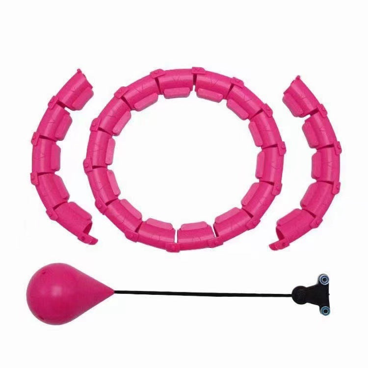 The source manufacturer's smart hula hoop Amazon's explosive model will not fall off the hula hoop detachable and adjustable hulahoop