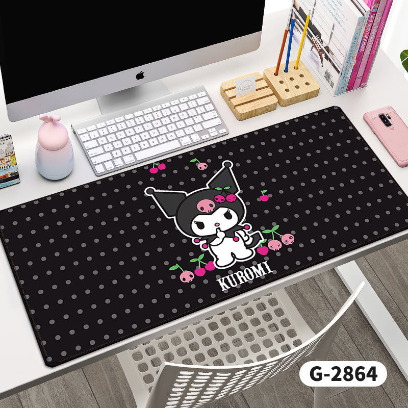 Long Coulomi Mouse Pad Wholesale Office Game Desk Pad Prevent Mouse Hand Keyboard Pad Good Luck Desk Pad
