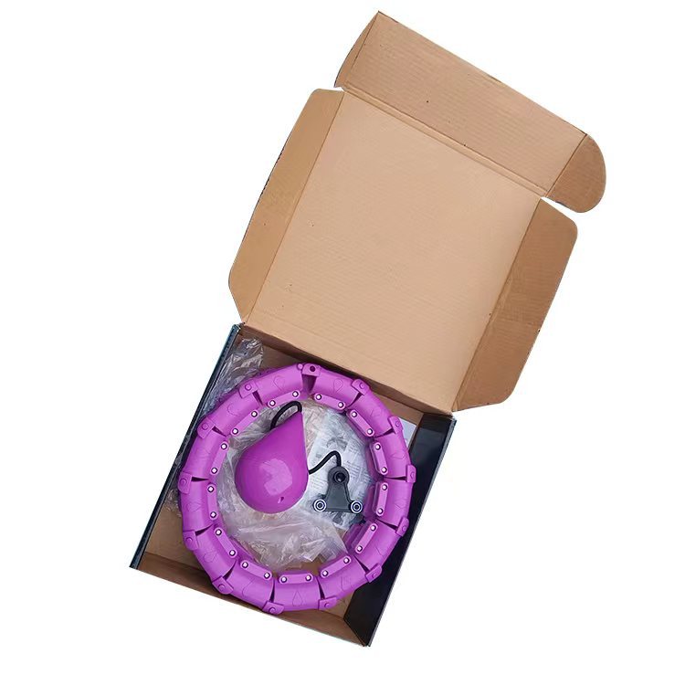 The source manufacturer's smart hula hoop Amazon's explosive model will not fall off the hula hoop detachable and adjustable hulahoop