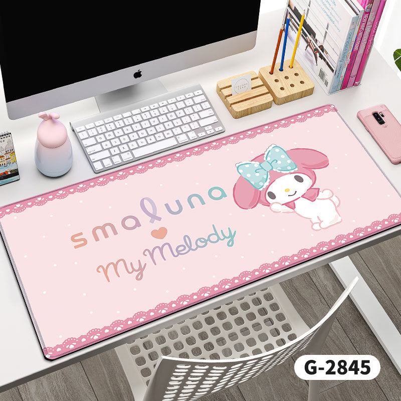Long Coulomi Mouse Pad Wholesale Office Game Desk Pad Prevent Mouse Hand Keyboard Pad Good Luck Desk Pad